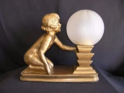 1920's Art Deco table lamp