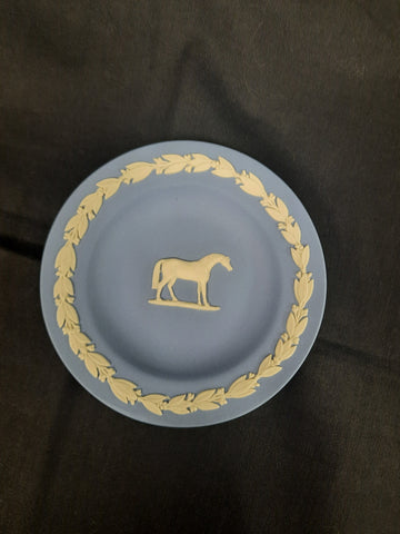 Wedgwood, 'Jasperware', Horse Pin Dish