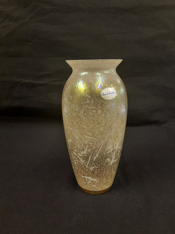 'Royal Brierley' Large White Vase