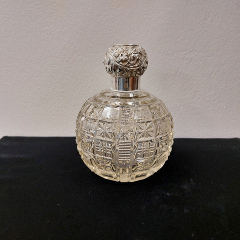 Glass Perfume Bottle - London, 1904