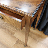 Sheridan flame mahogany table - with drawer