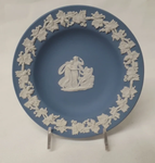 Wedgwood Blue and White Jasperware plate