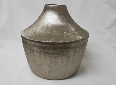 'Carlotta' Gold Mink Vase