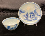 Ch'ing Dynasty blue & white Chinese 'export' porcelain