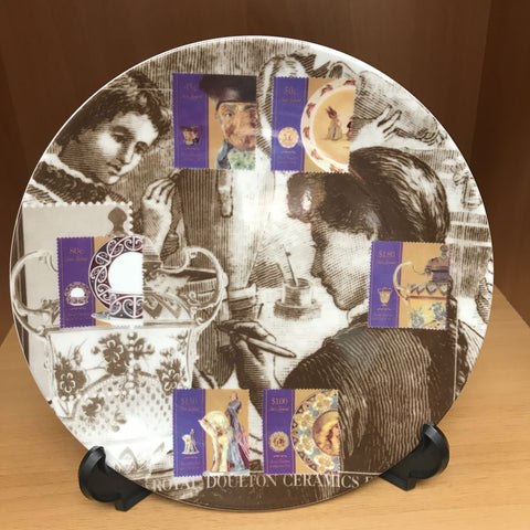 Royal Doulton - 'New Zealand Post' Hand decorated bone china plate
