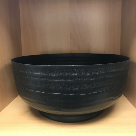 Aluminium Black Linear Bowl
