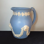 Dudson 'jasperware' - Pale blue & white jug