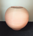Carltonware Ball Shaped Pink Vase