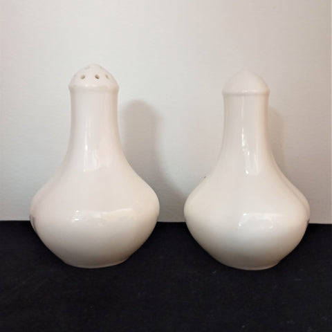 Wedgewood Salt and Pepper Shakers - 'Cannought' pattern
