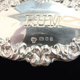 Sterling Silver Decanter Label - 'RUM' - London 1976