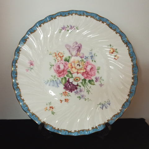 Crown Staffordshire Floral Plate
