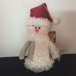 Small Plush Snowman Ornament / Decoration