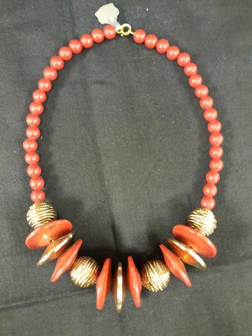 Red Necklace, Costume Jewellery