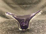 Purple Art Glass Vase