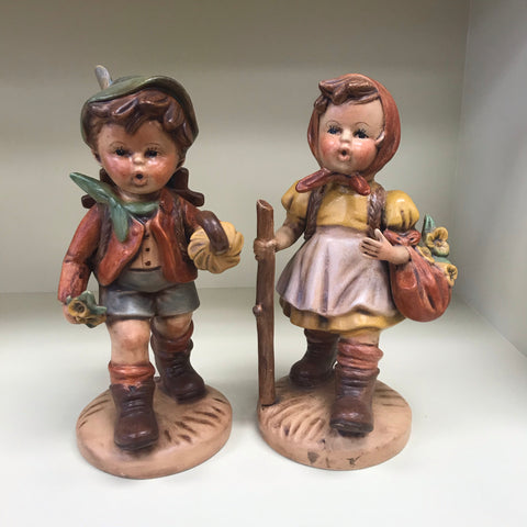 Pair of Hummels Advertising Figurines